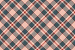 Tartan plaid background, diagonal check seamless pattern. Vector fabric texture for textile print, wrapping paper, gift card, wallpaper.