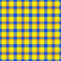 Symmetry background seamless tartan, woven vector pattern texture. Grid check textile fabric plaid in pastel and bright colors.