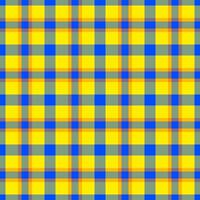 Symmetry background seamless tartan, woven vector pattern texture. Grid check textile fabric plaid in pastel and bright colors.