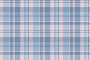 Production check texture plaid, suit seamless textile background. Oriental tartan fabric pattern vector in cyan and white colors.