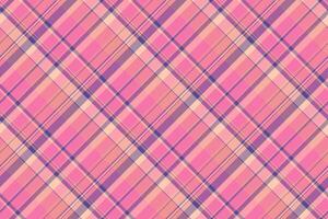 Pattern background check of fabric texture tartan with a seamless vector plaid textile.