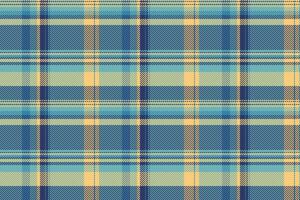 Fabric pattern textile of seamless vector check with a texture tartan background plaid.