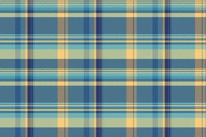 Fabric pattern textile of seamless vector check with a texture tartan background plaid.