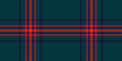 Plaid background texture of fabric pattern seamless with a textile tartan check vector. vector