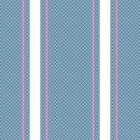 Vertical lines stripe pattern in blue. Vector stripes background fabric texture. Geometric striped line seamless abstract design.