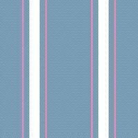 Vertical lines stripe pattern in blue. Vector stripes background fabric texture. Geometric striped line seamless abstract design.