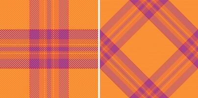 Plaid fabric check of texture pattern vector with a background tartan seamless textile.