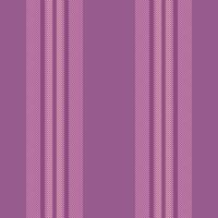 Long vertical fabric stripe, yard seamless textile lines. Textile vector texture pattern background in pink and red colors.