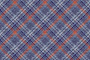 Seamless pattern of scottish tartan plaid. Repeatable background with check fabric texture. Vector backdrop striped textile print.