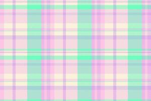 Background textile vector of tartan seamless fabric with a plaid pattern check texture.