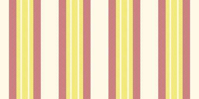 Furniture background lines textile, store vertical seamless vector. Fiber texture fabric stripe pattern in old lace and red colors. vector