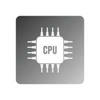 chipset icono vector