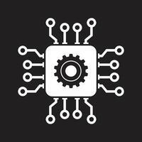 chipset icon vector