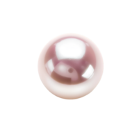 AI generated pearl on transparent background png