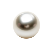 ai generado perla en transparente antecedentes png