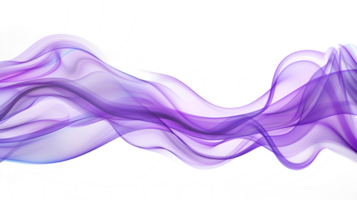 AI generated abstract wave on transparent background png