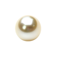 AI generated pearl on transparent background png