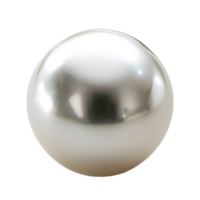 AI generated pearl on transparent background png