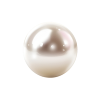 ai generato perla su trasparente sfondo png