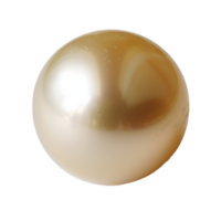 AI generated pearl on transparent background png