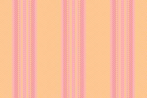 Seamless textile vector of background texture lines with a vertical fabric stripe pattern.