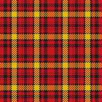 Seamless pattern of scottish tartan plaid. Repeatable background with check fabric texture. Vector backdrop striped textile print.