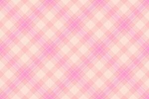 Tile fabric tartan check, thanksgiving texture seamless plaid. Volume background vector pattern textile in light and pink colors.