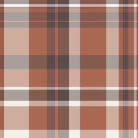 Plaid check texture of vector textile tartan with a fabric background pattern seamless.