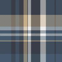 Postcard tartan texture plaid, grid background fabric vector. Up textile check pattern seamless in pastel and cyan colors. vector