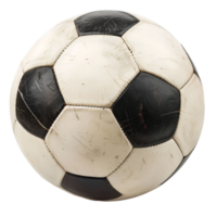 ai generiert Fußball Ball auf transparent Hintergrund png