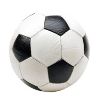 ai généré football Balle sur transparent Contexte png