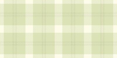 Single fabric textile plaid, repetitive tartan seamless texture. Collection pattern background check vector in light color.