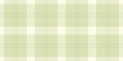 Single fabric textile plaid, repetitive tartan seamless texture. Collection pattern background check vector in light color.