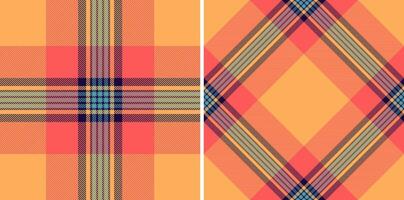 Textile vector background of texture plaid pattern with a fabric check tartan seamless.