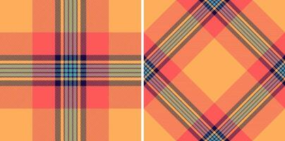 Textile vector background of texture plaid pattern with a fabric check tartan seamless.