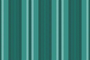 November stripe fabric seamless, mix textile texture background. Modern vertical vector lines pattern in teal and dark colors.