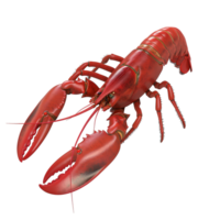 AI generated Lobster on transparent background png