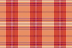 Background textile tartan of fabric seamless plaid with a texture check pattern vector. vector