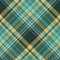 Plaid pattern vector. Check fabric texture. Seamless textile design for clothes, paper print. vector