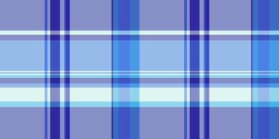 Tweed texture plaid check, poncho background textile vector. Selection pattern tartan seamless fabric in blue and cyan colors. vector