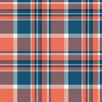 Vector plaid texture of background tartan pattern with a seamless check fabric textile.