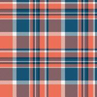 Vector plaid texture of background tartan pattern with a seamless check fabric textile.