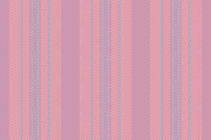 Background textile lines of texture seamless pattern with a vector fabric vertical stripe.