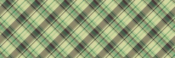 Winter plaid texture vector, size background fabric tartan. Plank seamless pattern check textile in pastel and light colors. vector