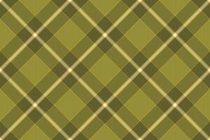 Real tartan background plaid, elegant texture fabric check. Napkin vector pattern textile seamless in yellow and dark colors.