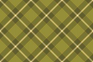 Real tartan background plaid, elegant texture fabric check. Napkin vector pattern textile seamless in yellow and dark colors.