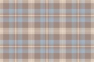 Nostalgia seamless fabric plaid, silk pattern vector texture. October tartan background check textile in pastel and light colors.