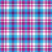Vector fabric background of check pattern texture with a textile seamless tartan plaid.