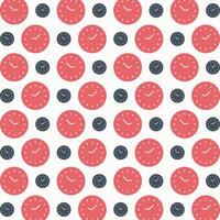 Watch brilliant trendy colored repeating pattern vector illustration cool design