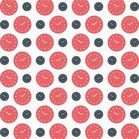 Watch brilliant trendy colored repeating pattern vector illustration cool design